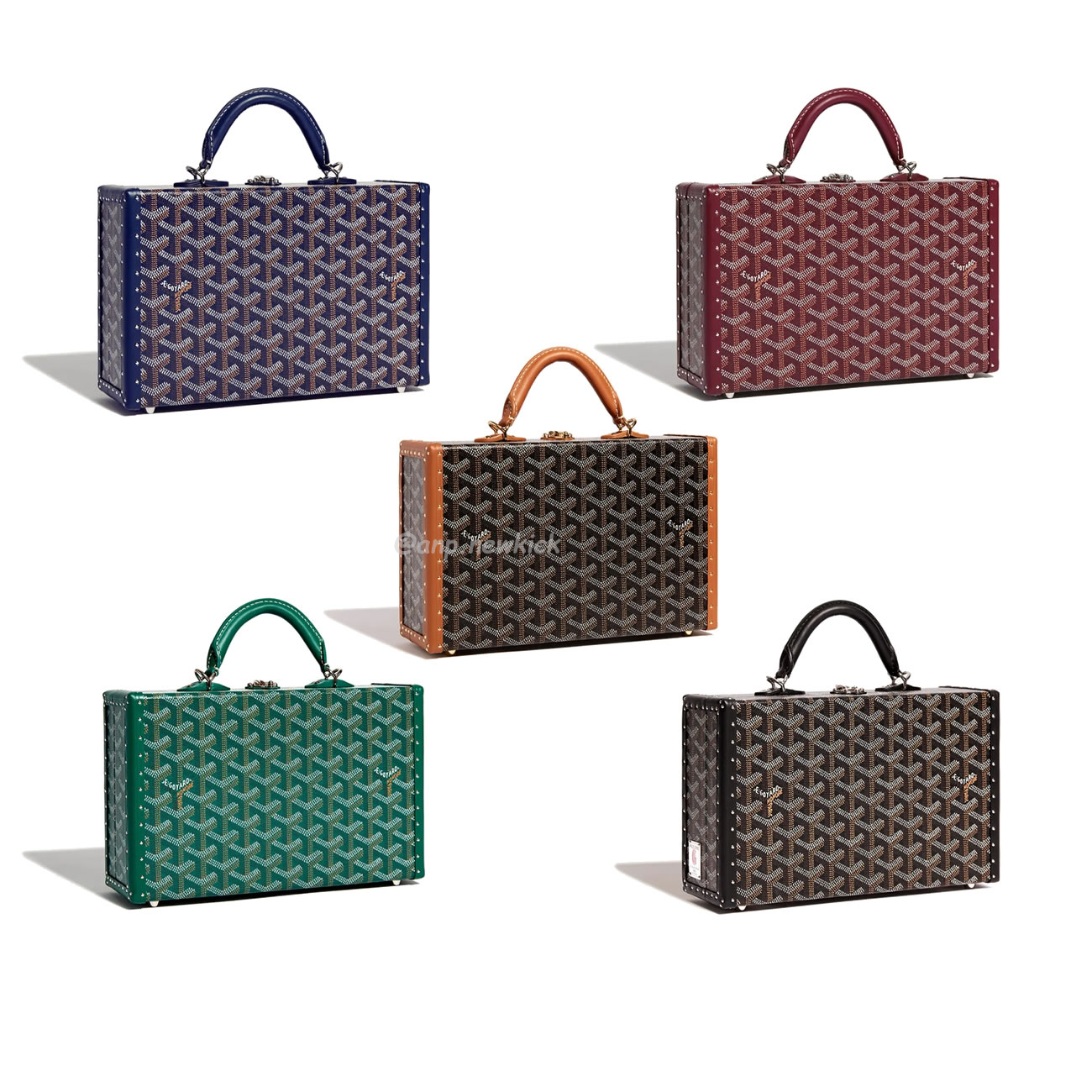 Goyard Grand Hôtel Box Bag 17 Cm X 7.7 Cm X 24.5 Cm (1) - newkick.vip